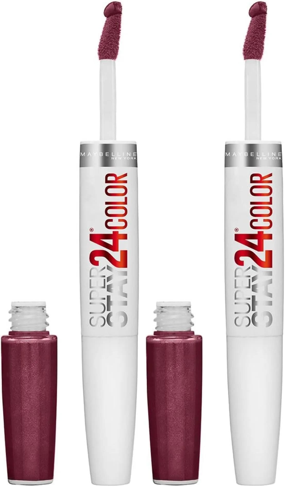 Maybelline Super Stay 24 Liquid Lipstick - 50 Unlimited Raisin, 0.08 Fl Oz (Pack of 2) - main product image