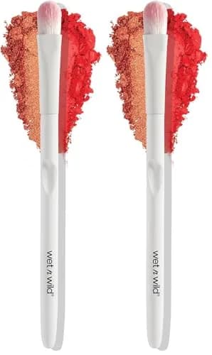 wet n wild Large Eyeshadow Brush for Precision Blending, Pack of 2 thumbnail 1