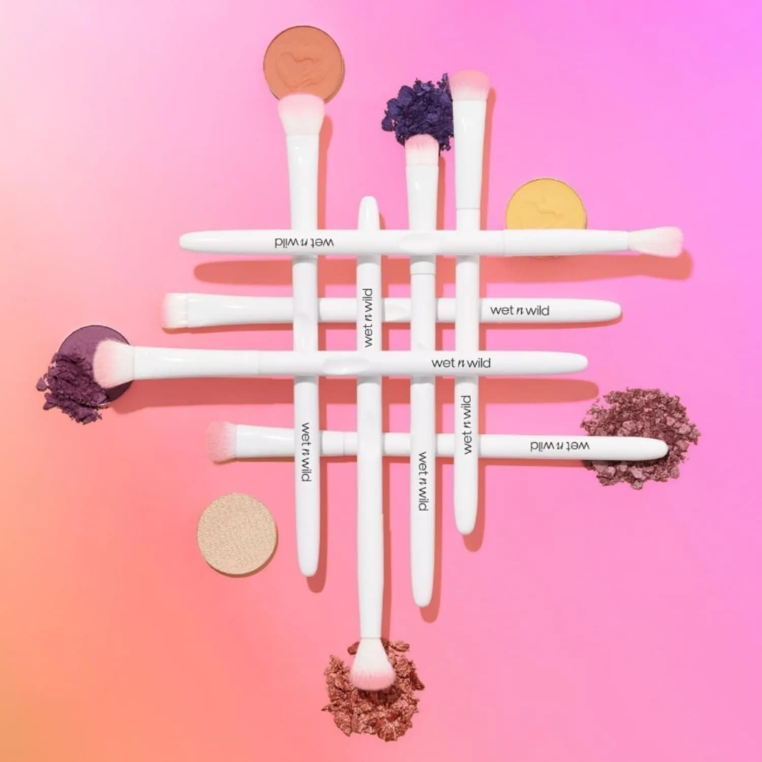 wet n wild Large Eyeshadow Brush for Precision Blending, Pack of 2 - view 3