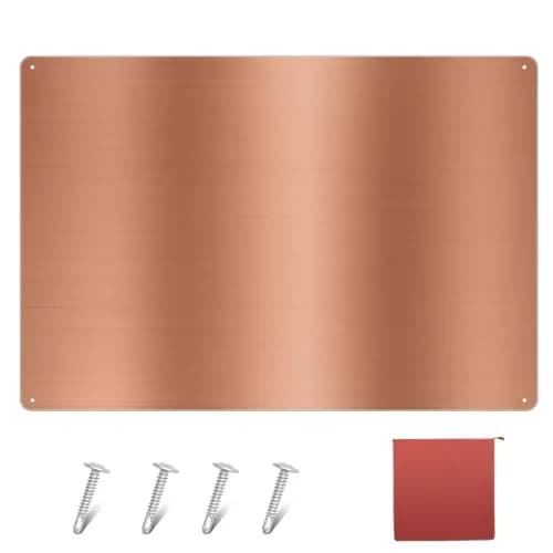 Yaocom 24x36 Inch Copper Stainless Steel Backsplash for Kitchen Wall | Easy Install & Clean thumbnail 1