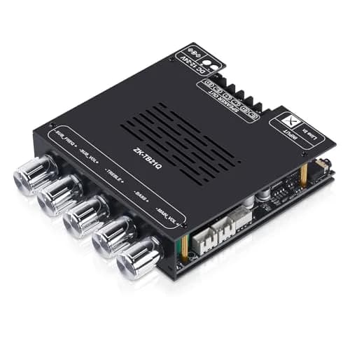 ARRAROWN ZK-TB21Q Bluetooth 5.1 HiFi Audio Amplifier Board 50W*2+100W | Support for DIY Audio Projects thumbnail 1