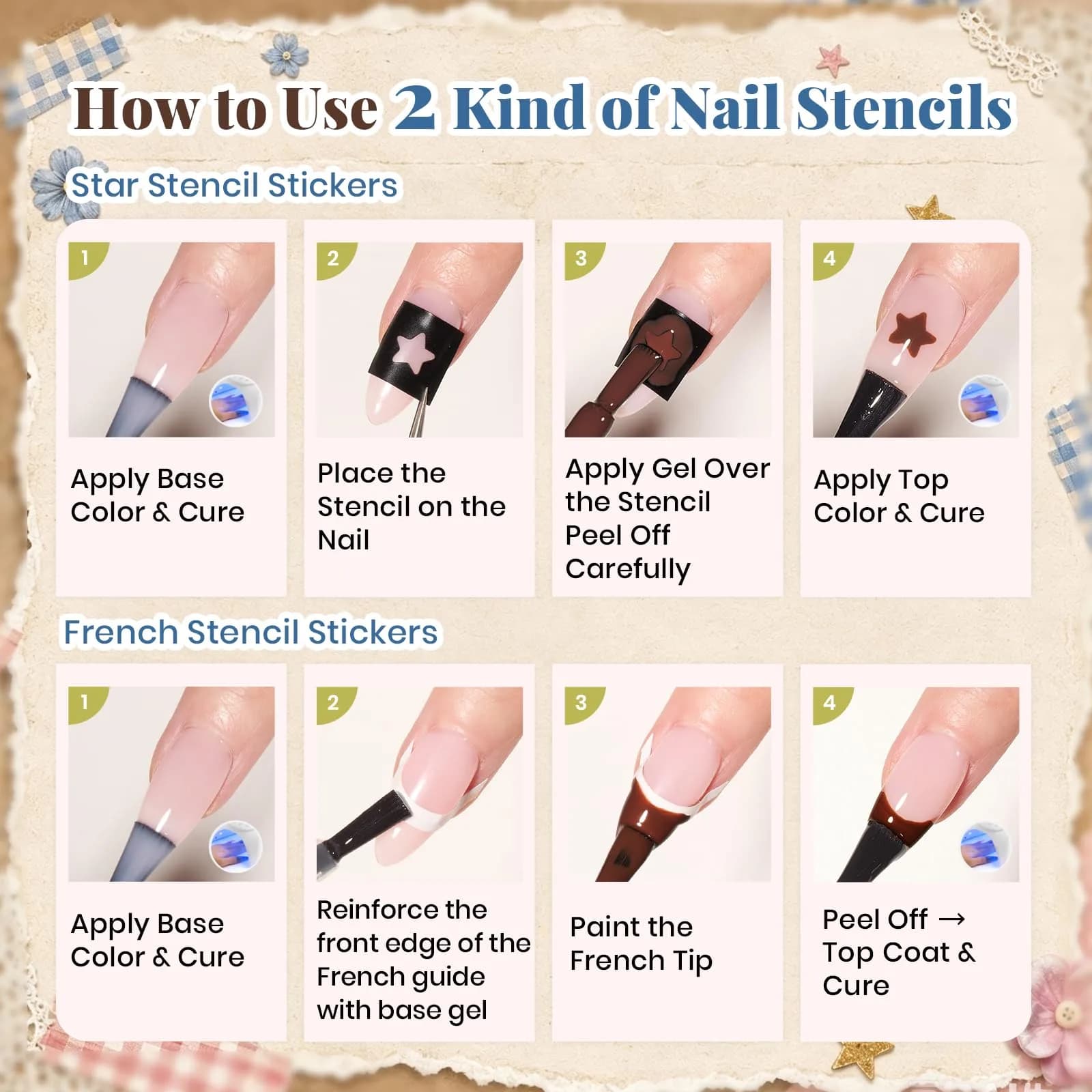 Beetles Gel Polish Set - That Girl Routine 6 Colors 7.5ml (0.25 Fl Oz) | Soak-Off UV/LED Curing Nail Art Kit - view 7