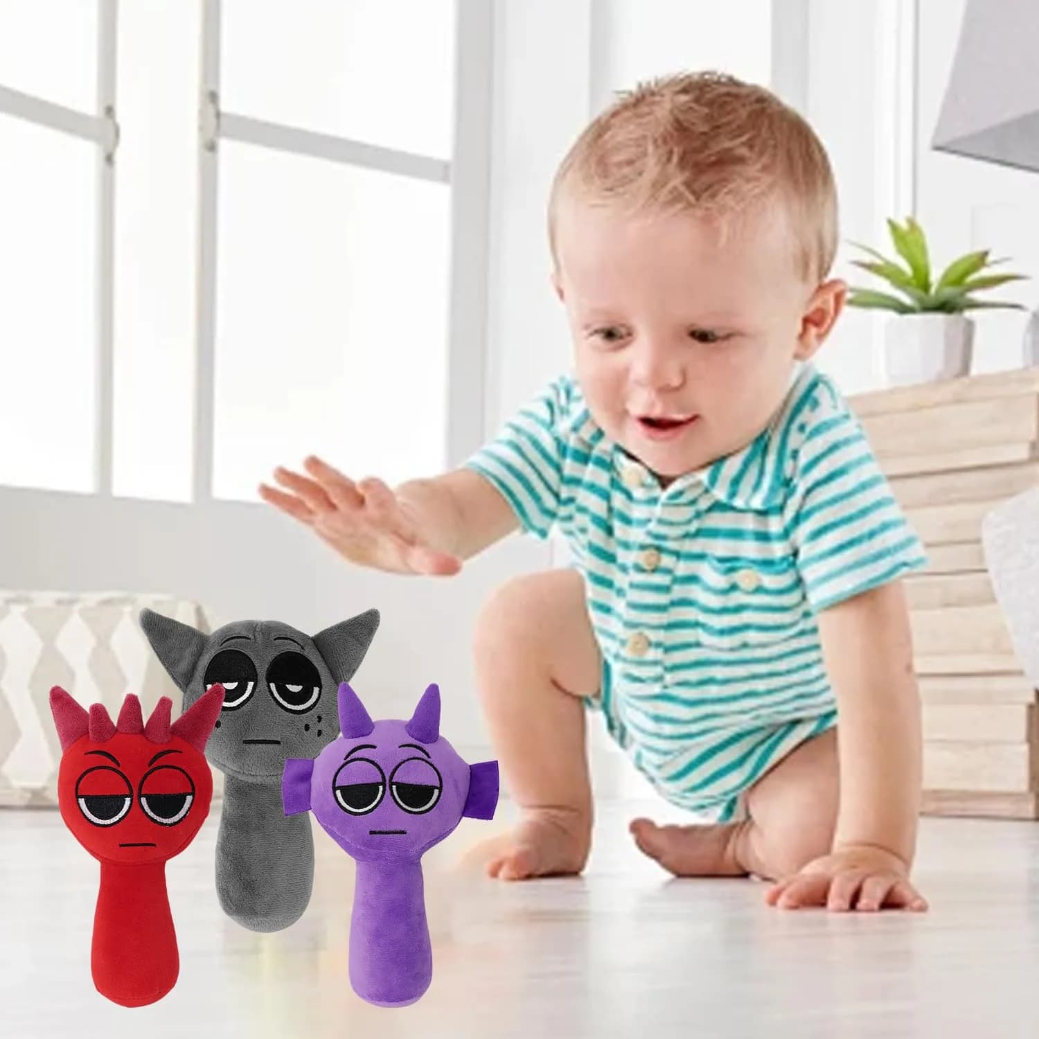 Generic Sprunky Plushies Set of 4 | Soft & Fun Stuffed Toys for Fans - view 5