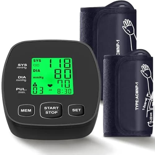 iEarve Pediatric Blood Pressure Monitor with 2 Size Cuffs | Clinically Validated for Home Use thumbnail 1