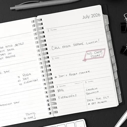 Blue Sky 2026-2027 Weekly & Monthly Academic Planner, 5" x 8" (12.7cm x 20.3cm) | Enterprise Collection thumbnail 2