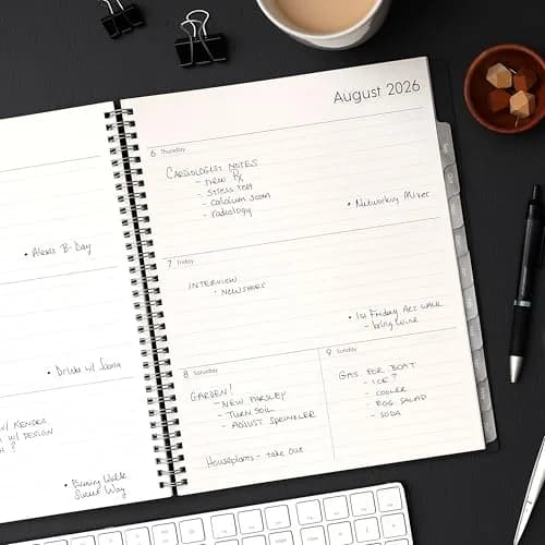 Blue Sky Enterprise Academic Planner 2026-2027 21.6 x 27.9 cm (8.5"x11") | Professional Planning with Laminated Tabs thumbnail 2