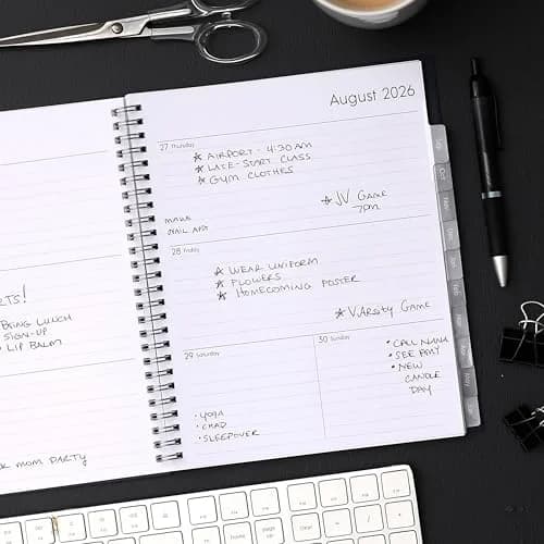 Blue Sky 2026-2027 Weekly & Monthly Academic Planner, 7"x9" (17.8cm x 22.9cm) | Professional Planning for Students & Office Use thumbnail 2