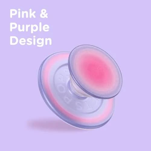 PopSockets Phone Grip for MagSafe | Magnetic Stand & Grip, Lavender, Compatible with iPhone 12+ thumbnail 5