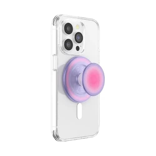 PopSockets Phone Grip for MagSafe | Magnetic Stand & Grip, Lavender, Compatible with iPhone 12+ thumbnail 2