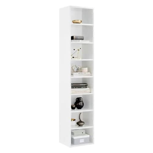 MXV 71.5" Tall Narrow Bookshelf 8-Tier Cube Display Rack for Home Office thumbnail 1