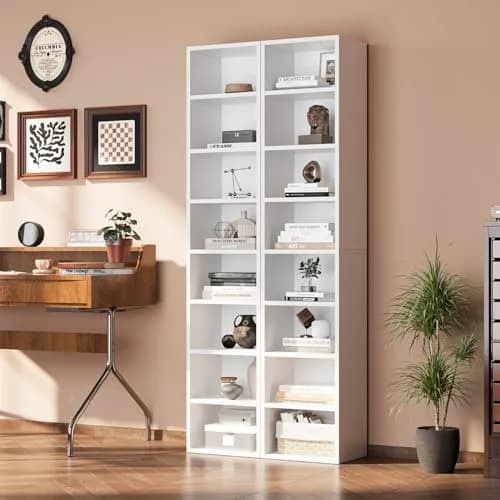 MXV 71.5" Tall Narrow Bookshelf 8-Tier Cube Display Rack for Home Office thumbnail 5