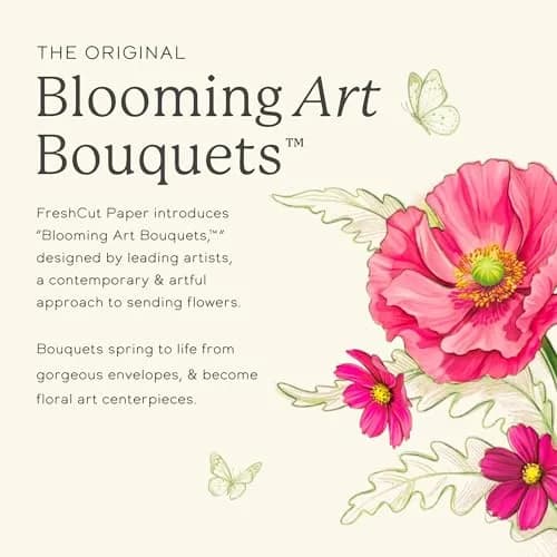 Freshcut Paper Grande Blooming Roses 3D Pop Up Card 52cm (20.5 Inch) | Anniversary, Valentine's Day, Mother's Day, Thank You, Gifts for Mom and Her thumbnail 6