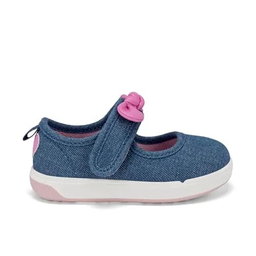 Ms Rachel x SR-HI Friends MJ-DENIM-WIDTH-M-070 Toddler Socks Denim | APMA Certified, Memory Foam Fit thumbnail 2