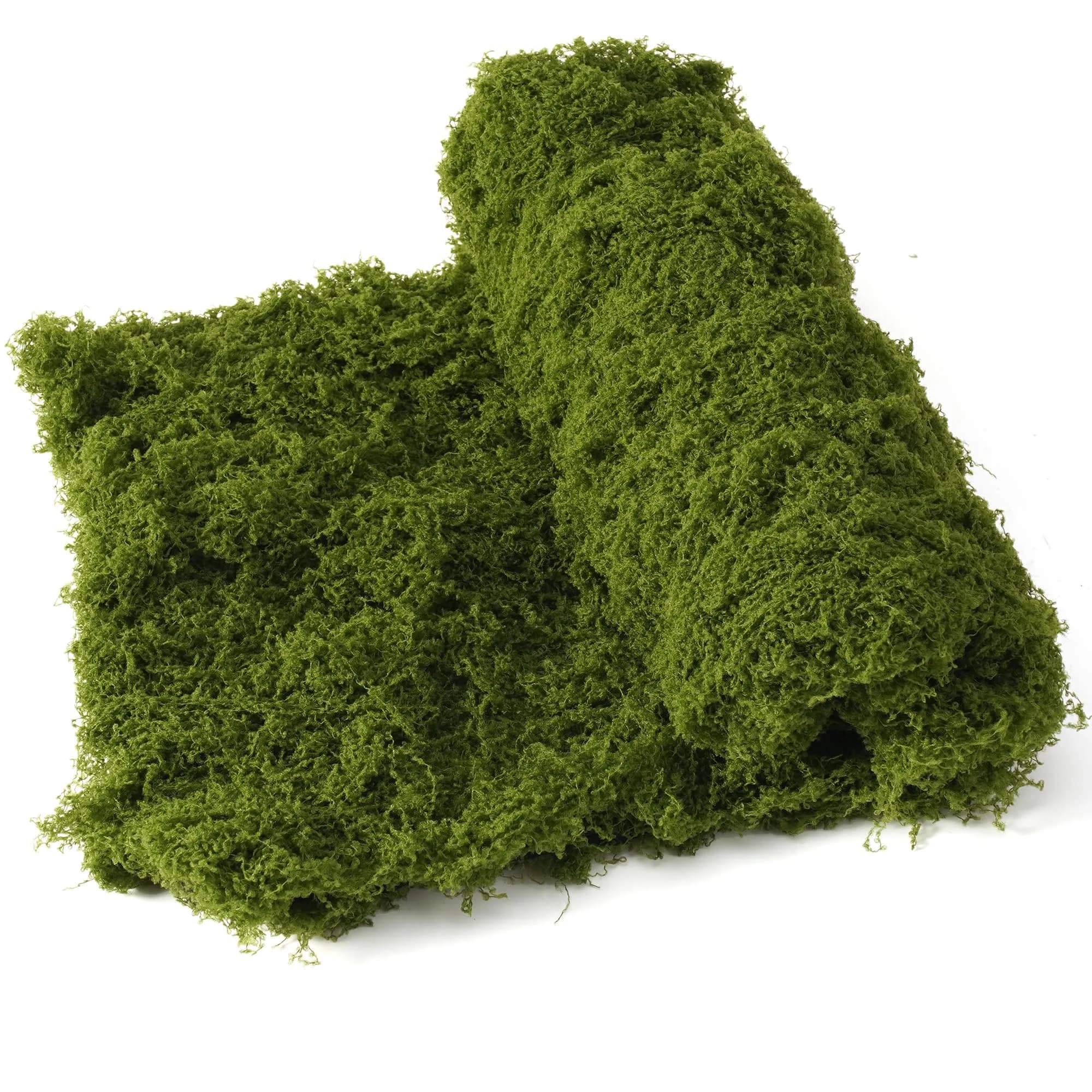 BYHER Artificial Moss Mat 50x50cm (19.7"x19.7") | Realistic Green Crafting Base for Fairy Gardens & Events - view 2