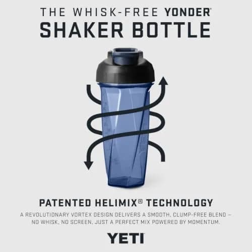 YETI Yonder Helimix Vortex Blender Shaker Bottle 798ml (27oz) | Patented Vortex Mixing, Leakproof, USA Made thumbnail 2