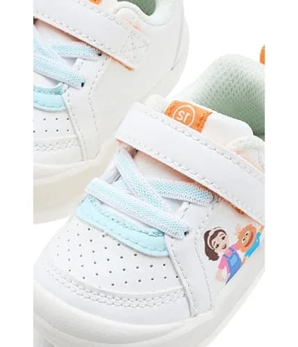 Ms Rachel x SR Where is Herbie Low-White-Width-M-080 Socks | APMA Certified, Memory Foam, Easy Fit (70-120 chars) thumbnail 2