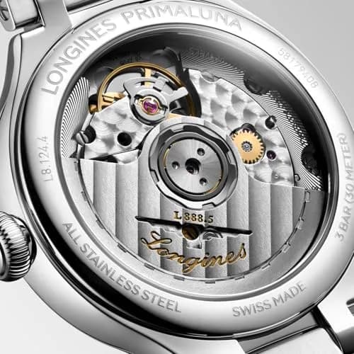 Longines Primaluna Automatic Watch 34mm | Elegant Feminine Design with 5-Year Warranty thumbnail 4