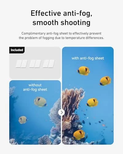 TELESIN Waterproof Case for DJI Osmo Action 6 Camera | 60m (196ft) Deep Diving Housing thumbnail 3