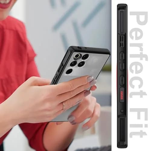 Cresee Matte Translucent Case for Red Magic 11 Pro/11S Pro | Shockproof TPU Bumper, Hybrid PC Back, Fingerprint-Resistant thumbnail 6