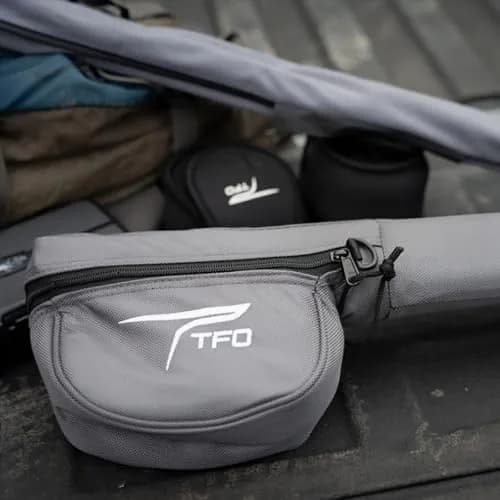Temple Fork Outfitters 8ft 3pc Fly Fishing Rod & Reel Carrier | Lightweight Durable Travel Case thumbnail 2