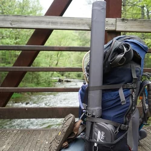 Temple Fork Outfitters 8ft 3pc Fly Fishing Rod & Reel Carrier | Lightweight Durable Travel Case thumbnail 3