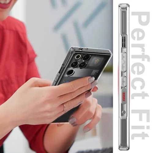 Foluu Slim Fit Case for ZTE Nubia Red Magic 11 Pro/11 Pro+ 2025 | Clear Protective Case thumbnail 7