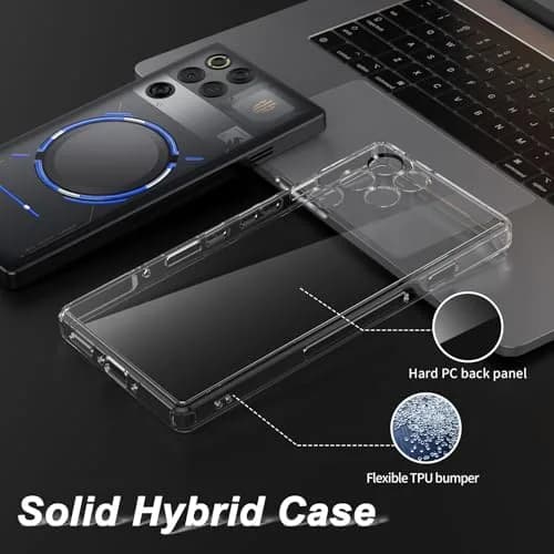 Foluu Slim Fit Case for ZTE Nubia Red Magic 11 Pro/11 Pro+ 2025 | Clear Protective Case thumbnail 3