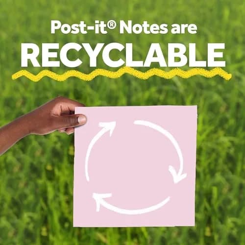 Post-it Super Sticky Big Notes, 6 in. x 6 in., Pink Salt, 2 Pads, 60 Sheets | Extra Large for Vision Boards & Group Projects thumbnail 8