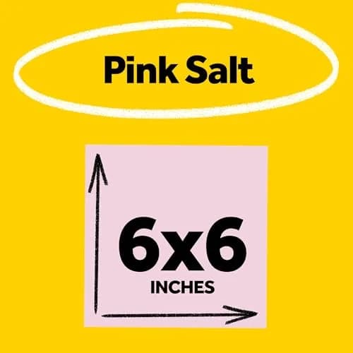 Post-it Super Sticky Big Notes, 6 in. x 6 in., Pink Salt, 2 Pads, 60 Sheets | Extra Large for Vision Boards & Group Projects thumbnail 2