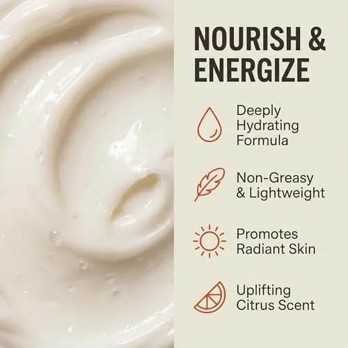 NATURE WELL Bergamot & Grapefruit Nourish & Energize Body Cream 473ml (16 Oz) | Dermatologist Tested for Daily Use thumbnail 2