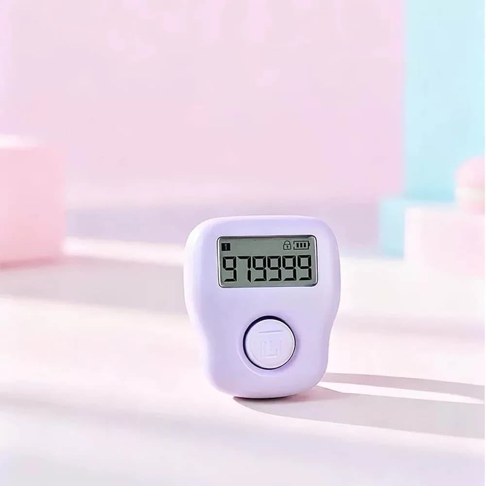 Arvakr Rechargeable Silent Finger Counter 6 Channels with LED | Track & Field Lap Counter - view 5