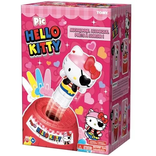 TOMY Pop Up Hello Kitty Game - Family Action Game - 24 Bows | ASTM-Tested Educational Toy thumbnail 7