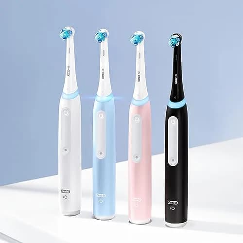 Oral-B iO3 Limited Deep Clean Electric Toothbrush Azalea Pink | 2 Brush Heads, Travel Case, Visual Pressure Sensor thumbnail 5