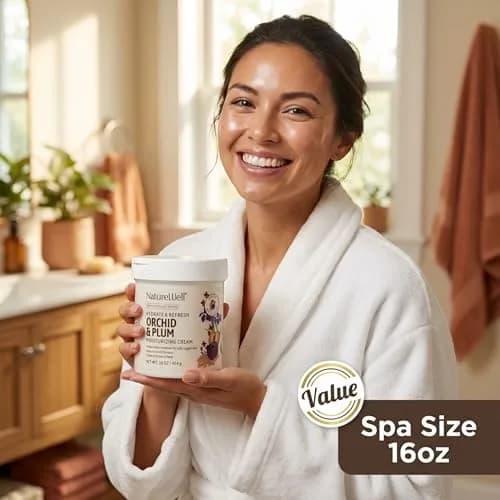 NATURE WELL Orchid & Plum Body Cream 473ml (16 Oz) | Dermatologist Tested Hydration thumbnail 7