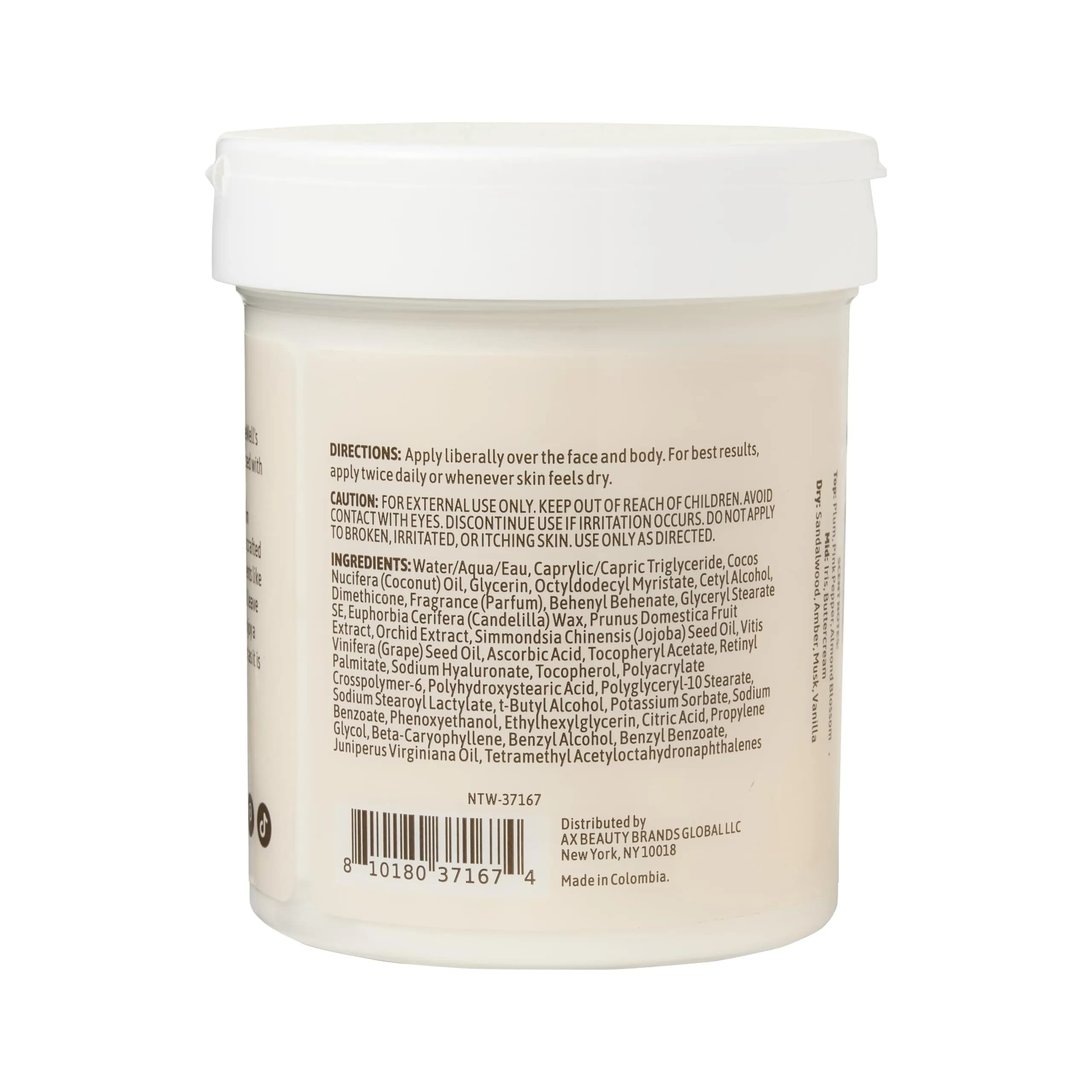 NATURE WELL Orchid & Plum Body Cream 473ml (16 Oz) | Dermatologist Tested Hydration - view 9