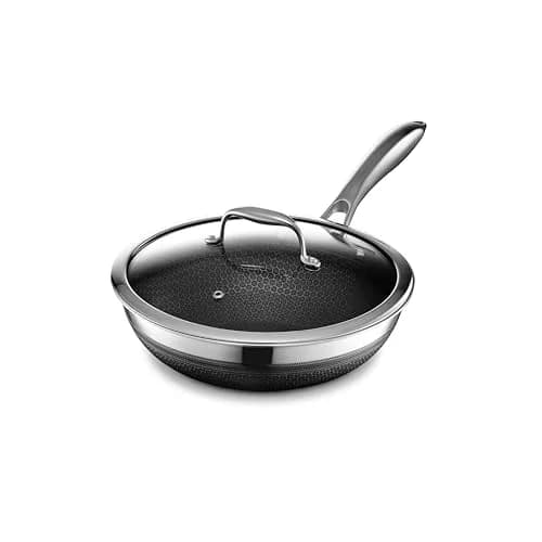 HexClad 10" Hybrid Nonstick Wok & Lid | Induction-Ready, Dishwasher Safe, 10-inch Diameter thumbnail 1
