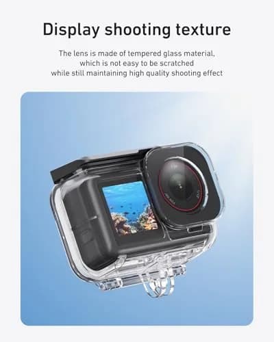 TELESIN Waterproof Case Combo for DJI Action 6 with Floating Stick | 60m Deep Diving Scuba Snorkeling Housing thumbnail 4