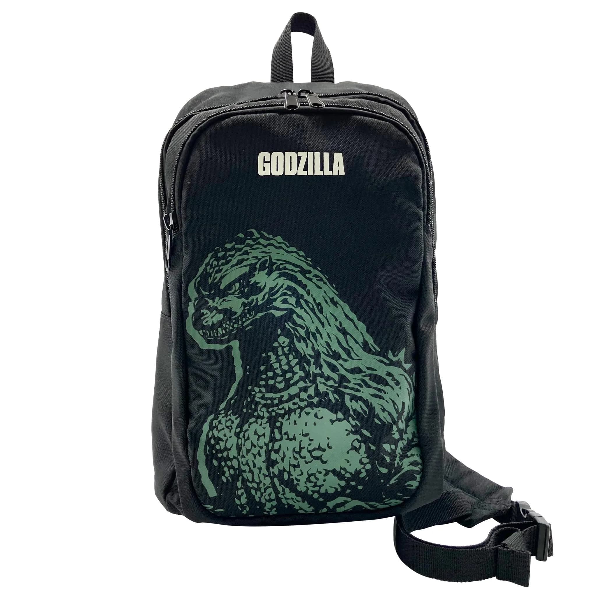 東宝 Toho Godzilla (1994) Body Bag | Unisex Children & Adults, 33x19cm, Durable & Collectible