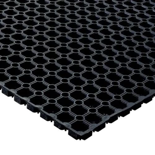 Floortex Doortex Octomat All Seasons Black Outdoor Entrance Mat 3'4" x 5' | Heavy Duty Weatherproof Rug thumbnail 4