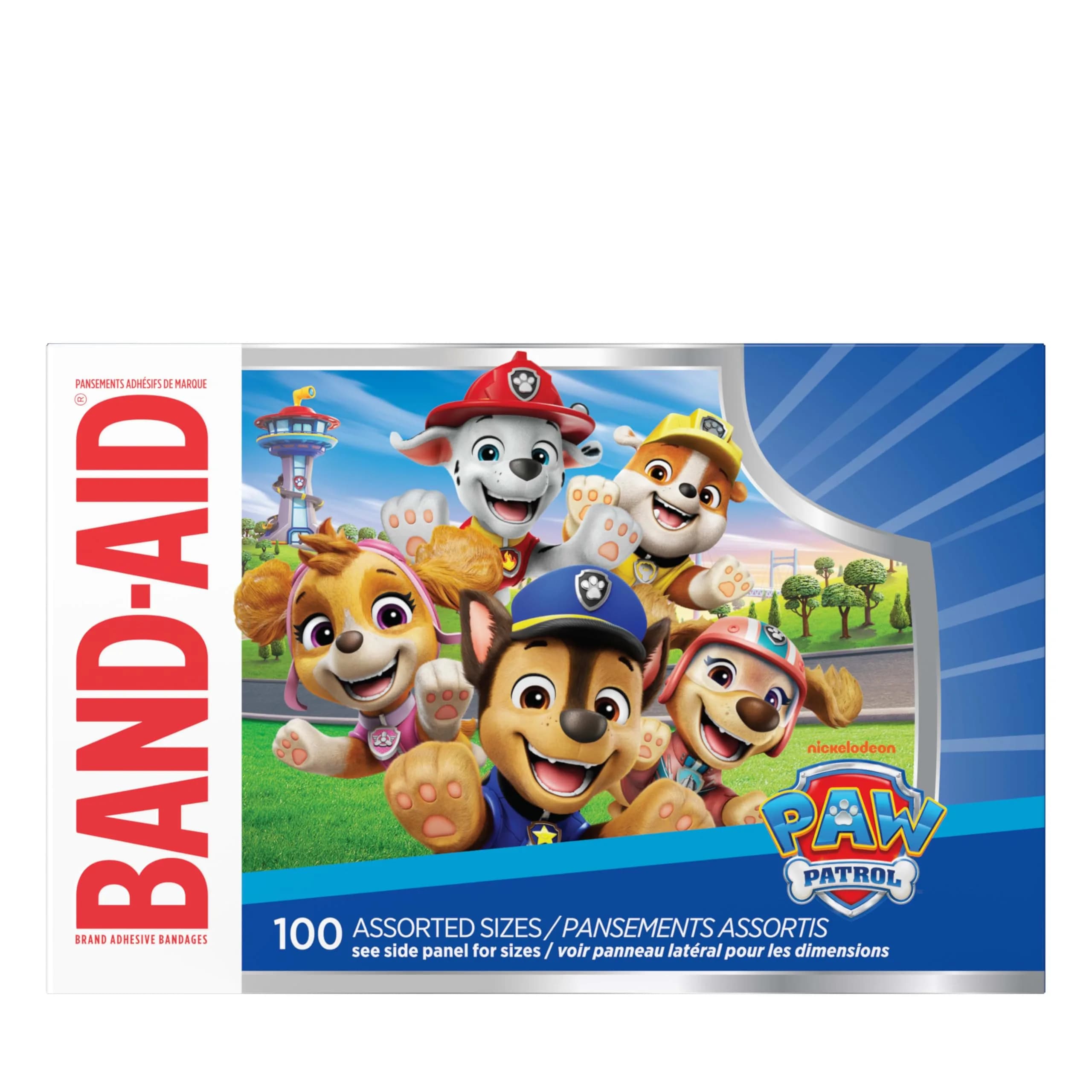 Band-Aid Adhesive Bandages Paw Patrol 100 Ct | Kids' Fun Wound Care — Paw Patrol
