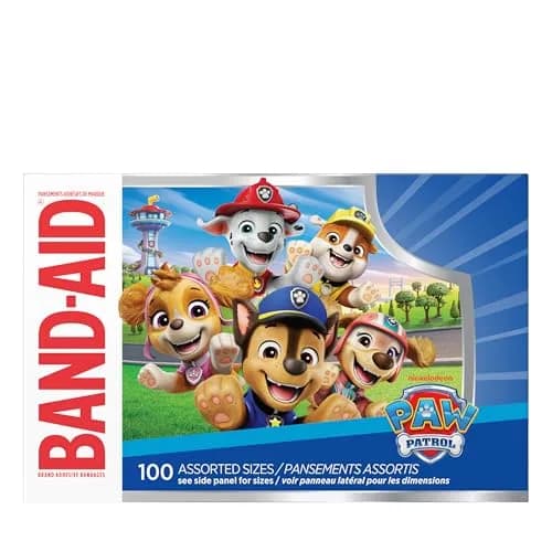 Band-Aid Adhesive Bandages Paw Patrol 100 Ct | Kids' Fun Wound Care thumbnail 1