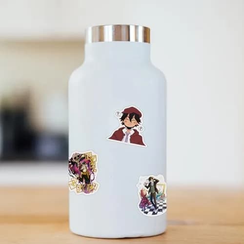 Mozoltov Cartoon Bungo Stray Dogs Stickers 100Pcs | Waterproof Vinyl Decals for Laptop & More thumbnail 7