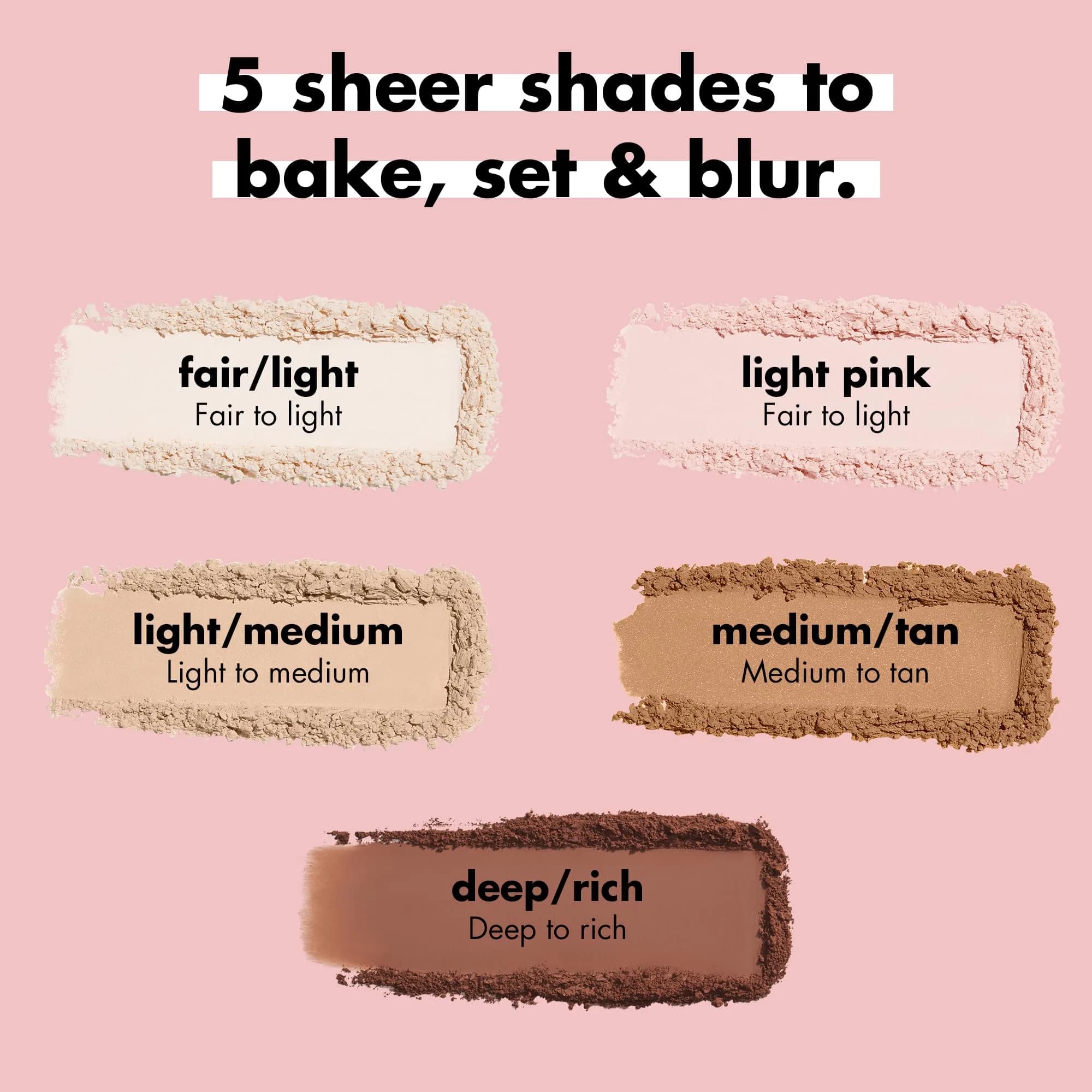 e.l.f. Halo Glow Soft Focus Setting Powder Deep/Rich | Vegan & Cruelty-Free Loose Powder for Soft Glow - view 5