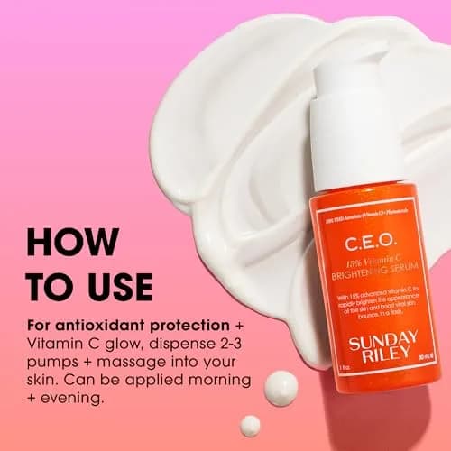 Sunday Riley Home + Away Brighten, Revitalize + Glow Set | Vitamin C Serum & Face Kit for Radiance (70-120 chars) thumbnail 5
