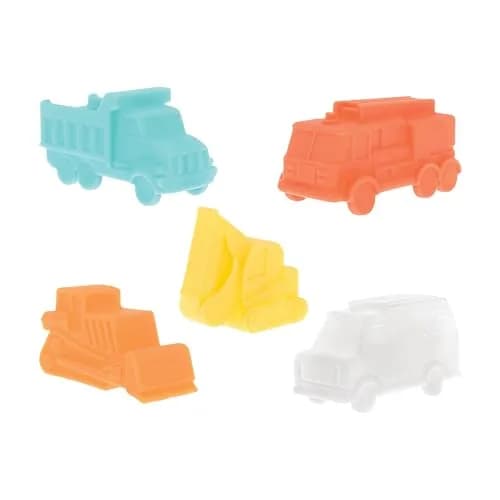 Nuby Vehicle Bath Toys - 5 Pack | Mold-Resistant, BPA-Free, 5 Vehicles thumbnail 1