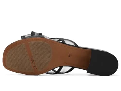 J. Reneé Finola Slip-On Sandals 7 M | Mesh Square Toe, 1.5 inch Block Heel, Black thumbnail 6