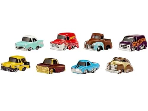 CARTUNED Diecast Model Cars Set of 8 | Mainline 2025 Series 4, 2.5 inch detailed collectible vehicles thumbnail 1
