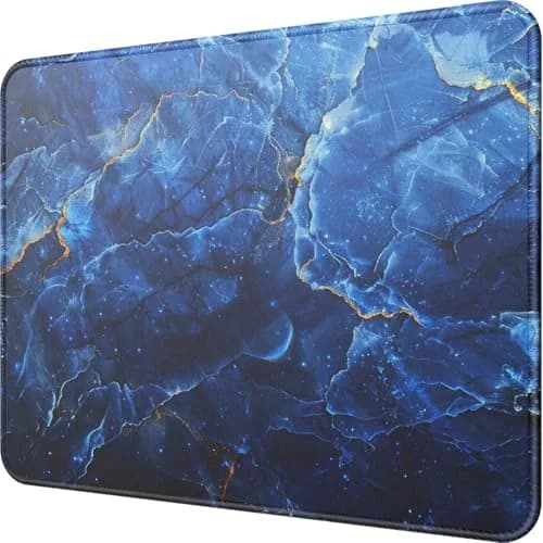 MROCO Essential Office & Gaming Mouse Pad, 8.5 x 11 Inch Ocean Marble | Stylish Patterns & Precise Control - main product image