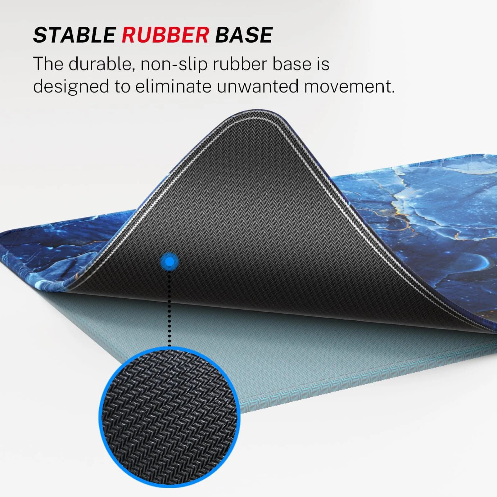 MROCO Ocean Marble Mouse Pad 21.6 cm x 27.9 cm (8.5 x 11 Inch) | Smooth Glide & Precise Control - view 4