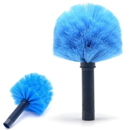 MAYKI Cobweb Duster Head Brush with Universal Threading | Attaches to Standard Poles — Cobweb Dduster Head